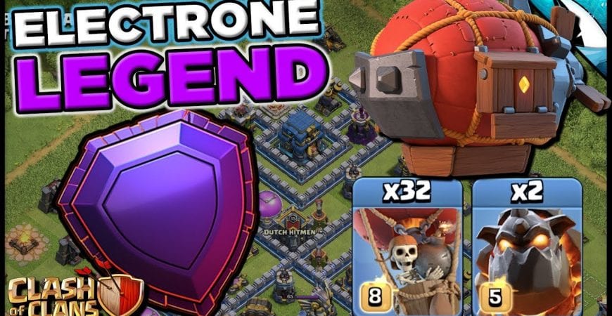 Legendary Electrone! See how I do it from my point of view | Clash of Clans by CarbonFin Gaming