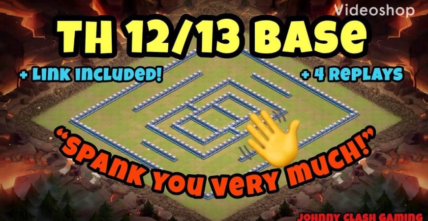 New TH 13 Base with 4 Replays! | Johnny Clash Gaming| Clash of Clans 2019 by Johnny Clash Gaming
