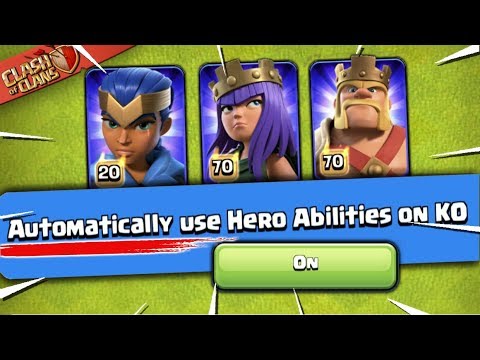 Automatic Hero Abilities = ON! The Update Challenge for Town Hall 13 (Clash of Clans) by Judo Sloth Gaming
