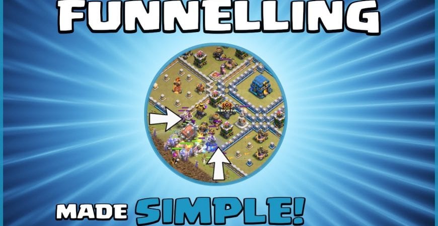 HOW TO FUNNEL Made SIMPLE! – Clash of Clans FUNNELLING Guide (UPDATED) by Sir Moose Gaming