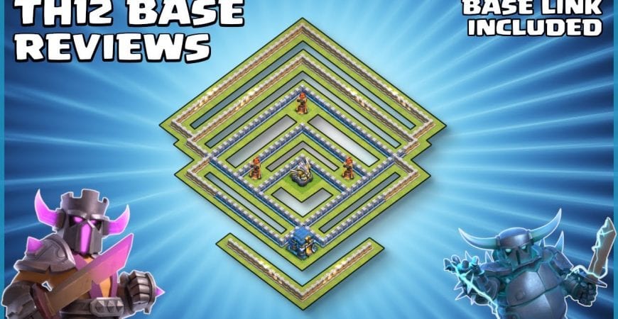 *TRICKY* Town Hall 12 (TH12) War Base – With REPLAYS & BASE LINK – Clash of Clans by Sir Moose Gaming