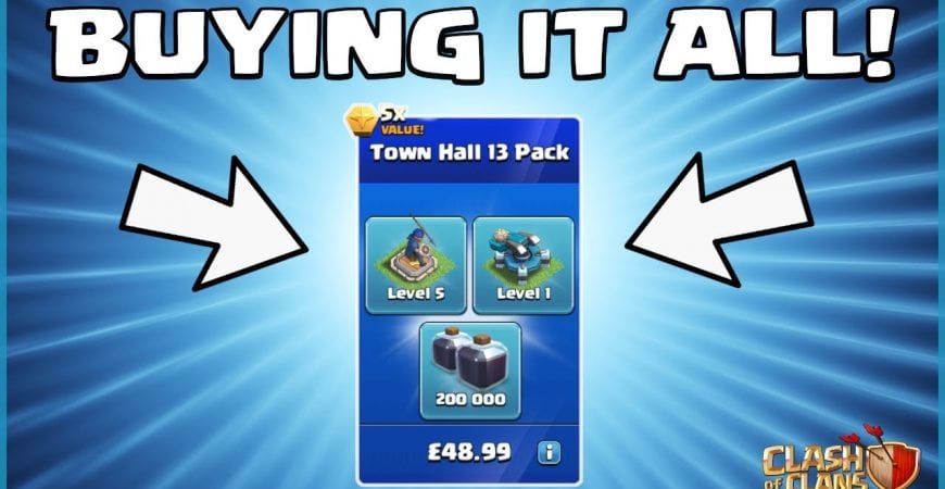 NEW TH13 UPDATE! – BUYING EVERYTHING! – TH13 UPGRADE GUIDE – Clash of Clans by Sir Moose Gaming