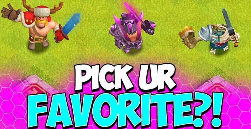 Which is Your Favorite King Skin?! New Jolly King Skin | December Season Gold Pass | Clash of Clans by Clash Attacks with Jo