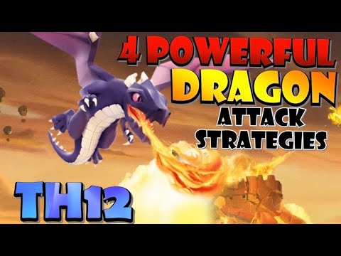 SUCK LESS WITH DRAGONS – TOP 4 TH12 DRAGON ATTACK STRATEGIES in Clash of Clans by Clash with Eric – OneHive