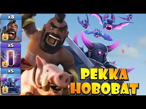 *NEW STRATEGY* THIS IS CRAZY! TH12 PEKKA HOBOBAT Attack Strategy – Best TH12 Attack Strategies by Clash with Eric – OneHive