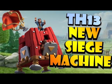 WHAT IS THIS?! NEW SIEGE MACHINE FOR TH13! Intro to the Siege Barracks for Clash of Clans by Clash with Eric – OneHive