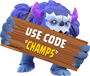 Use code: Clash Champs