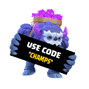 USE CODE CLASH CHAMPS