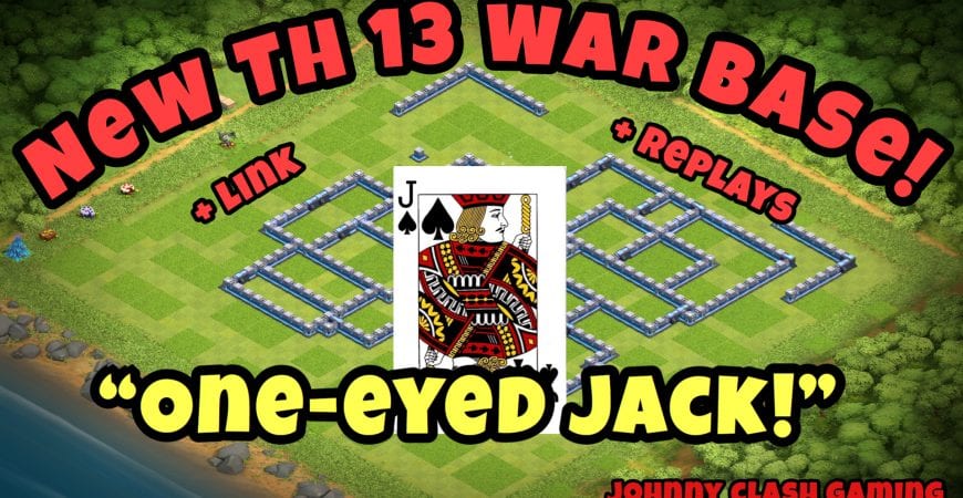 New TH 13 War Base with reaplays! | Anti-3 Star | Johnny Clash Gaming | Clash of Clans by Johnny Clash Gaming