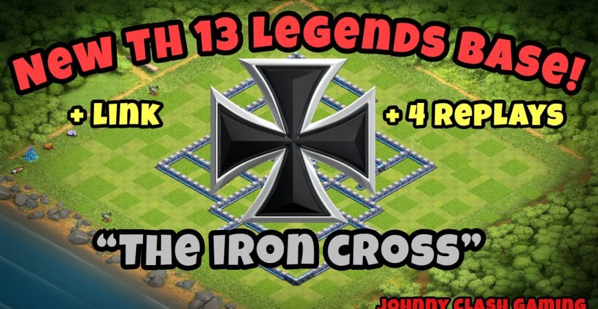 Best New TH 13 Legends Base! | Anti-3 Star! | Johnny Clash Gaming | Clash of Clans by Johnny Clash Gaming