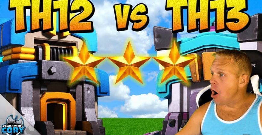 🔥 AMAZING 🔥 TH12 vs TH13 3 STAR in War! Clash of Clans 12 v 13 Attack by Clash With Cory