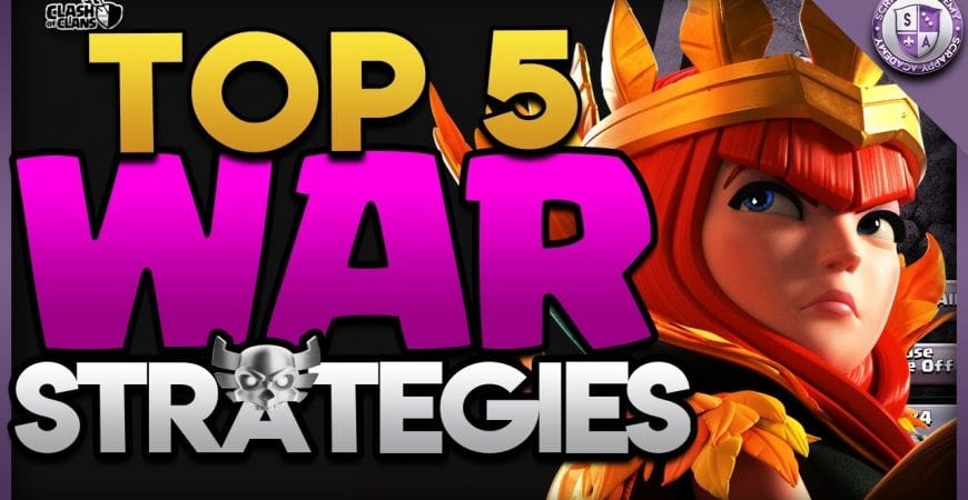 Top 5 BEST TH10 War Strategies | Clash of Clans by Scrappy Academy