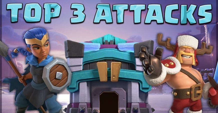 TOP 3 TOWN HALL 13 WAR ATTACKS by Time 2 Clash