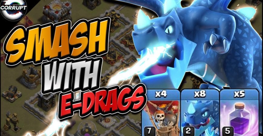 How to Use TH11 Mass Electro Drags | TH11 Mass Edrag Guide | Clash of Clans by CorruptYT