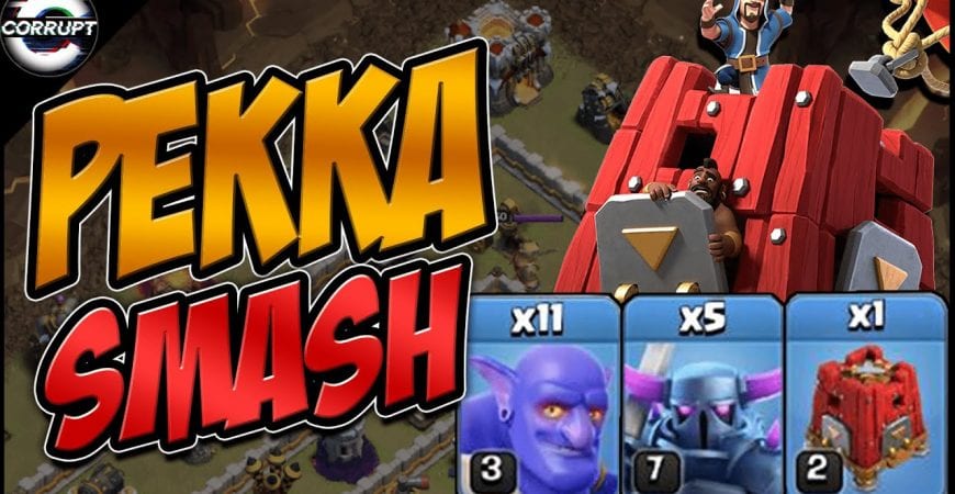 TH11 Pekka Smash with the Seige Barrack | Pekka Smash Breakdown Guide | Clash of Clans by CorruptYT