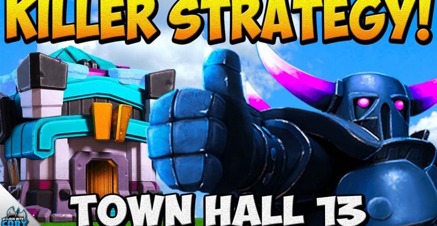 PEKKA Smash is STRONGEST at TH13! Town Hall 13 Attack Strategy by Clash With Cory