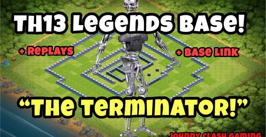 TH13 Legends Base with Replays! | Johnny Clash Gaming 2020 | Clash of Clans by Johnny Clash Gaming
