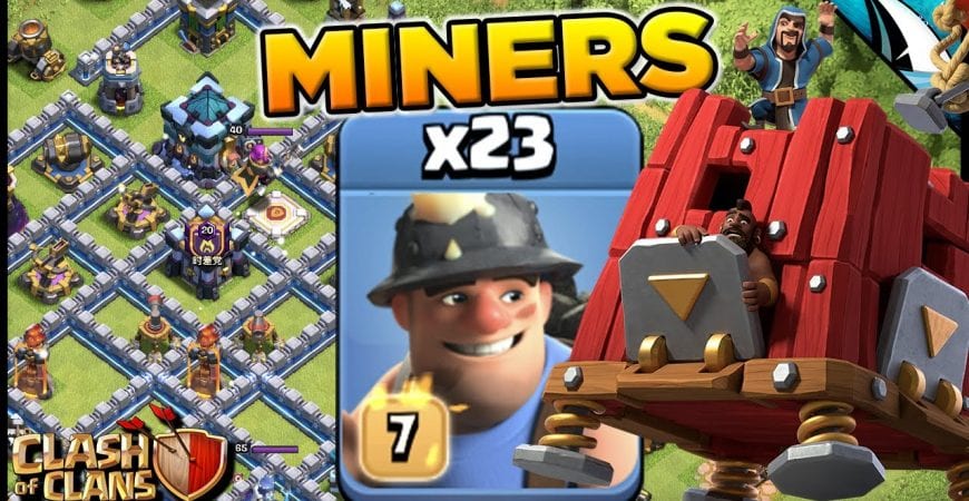 Siege Barracks is Amazing with Miners!! Hitting in Legends at Town Hall 13 | Clash of Clans by CarbonFin Gaming