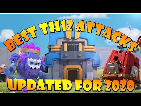 *UPDATED FOR 2020* BEST TH12 Attack Strategies in Clash of Clans by Clash with Eric – OneHive