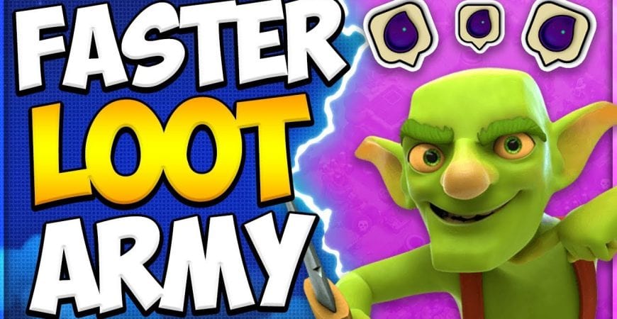 Upgrade Both Heroes Non-Stop! | TH9 Goblin Knife Dark Elixir Farming Strategy in Clash of Clans by Clash Attacks with Jo