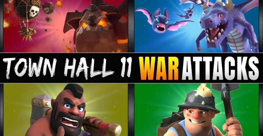 TOWN HALL 11 WAR ATTACKS [2020] | Best Clash of Clans Attack Strategy by Time 2 Clash