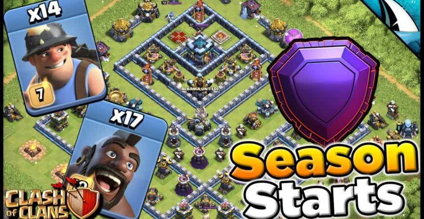 New Season with the Hybrid! Miners & Hogs at TH 13 | Clash of Clans by CarbonFin Gaming