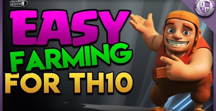TH10 Farming Strategies | Easy Spam Attacks | Clash of Clans by Scrappy Academy