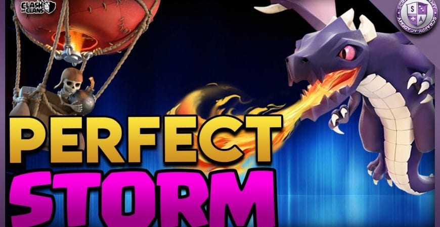 3 star with Dragons [TH9] | Perfect Storm | Clash of Clans by Scrappy Academy
