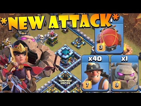 *NEW* TH13 BLIMP MASS MINERS! Surprisingly POWERFUL and EASY TOO! Best TH13 Attack Strategies in CoC by Clash with Eric – OneHive