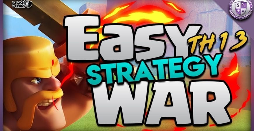 Easy 3 Star | TH13 War Attack | Clash Of Clans by Scrappy Academy