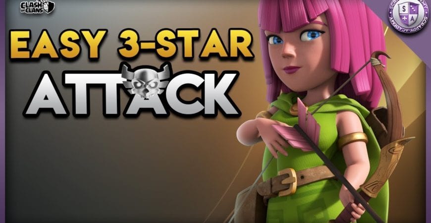 Easy 3 Star [TH11] Attack Strategy | Clash Of Clans by Scrappy Academy