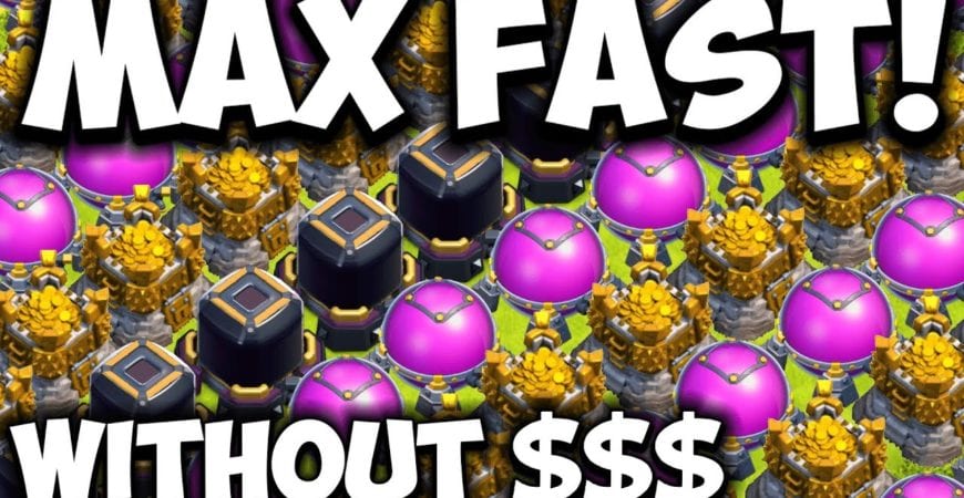 How to MAX YOUR BASE FAST! WITHOUT SPENDING MONEY in Clash of Clans | BEST Farming Strategy by Clash With Cory