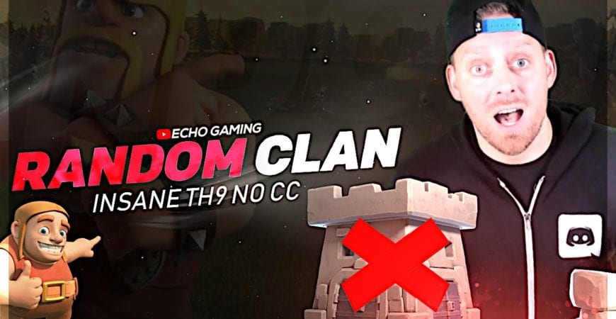This Random Clan TH9 Doesn’t Need Clan Castle Troops by ECHO Gaming