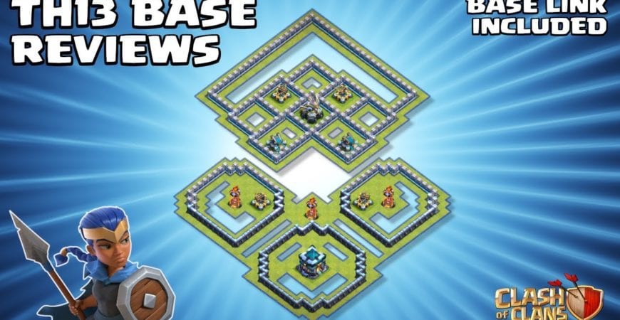 *SUPERB* Town Hall 13 (TH13) Base Review – iTzu Base Design – Clash of Clans by Sir Moose Gaming