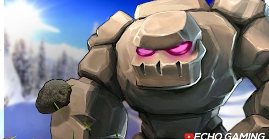 TH9 Golem Avalanche Attack Made SIMPLE Clash of Clans by ECHO Gaming