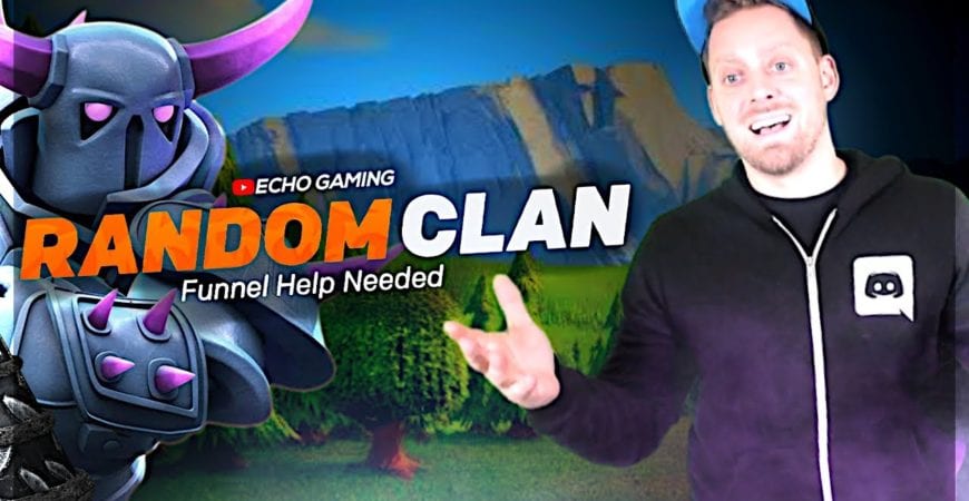 This Random Clan Needs Help with FUNNELING Clash of Clans by ECHO Gaming
