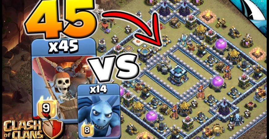 Destroy This Anti-2 Star Base with 45 Loons! Easy Internet Base | Clash of Clans by CarbonFin Gaming