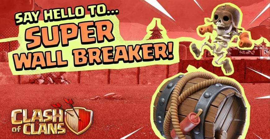 Super Wall Breaker Goes BOOM! (Clash of Clans Super Troops #4) by Clash of Clans