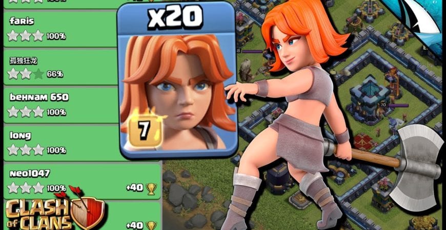 Valks Crush Again! So many valk triples in Legend League | Clash of Clans by CarbonFin Gaming