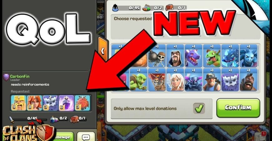 Best Sneak Peek! Finally bringing this to the game! Quality of Life | Clash of Clans by CarbonFin Gaming