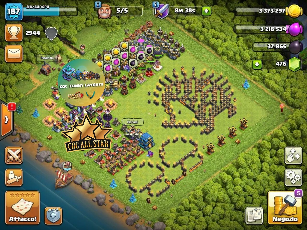 Th12 & Th11 Hedgehog Fun Base - Download Link | Clash Champs