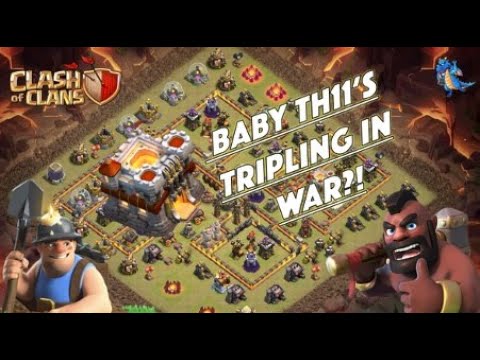 Carlton’s first hybrid and baby 11’s getting those triples | Clash of Clans by Clash Playhouse