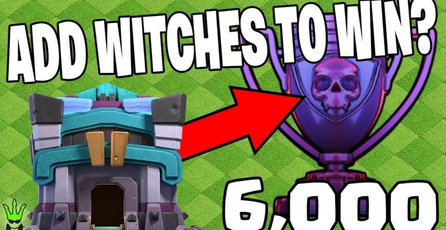 ARE WITCHES THE ANSWER FOR THE PUSH TO 6K?! – Clash of Clans by Clash Bashing!!