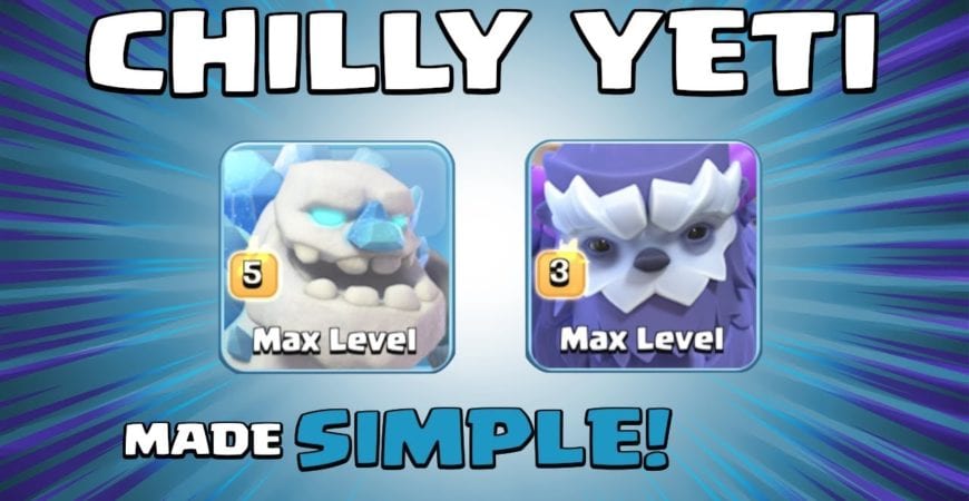 ICE GOLEMS + YETIS + BATS = UNSTOPPABLE!!! BEST TH13 Attack Strategies – Clash of Clans by Sir Moose Gaming