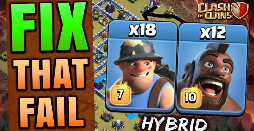 TOWN HALL 13 HYBRID, FIX THAT FAIL | BASE BREAKDOWN, PLANNING AND LIVE ATTACK by Time 2 Clash