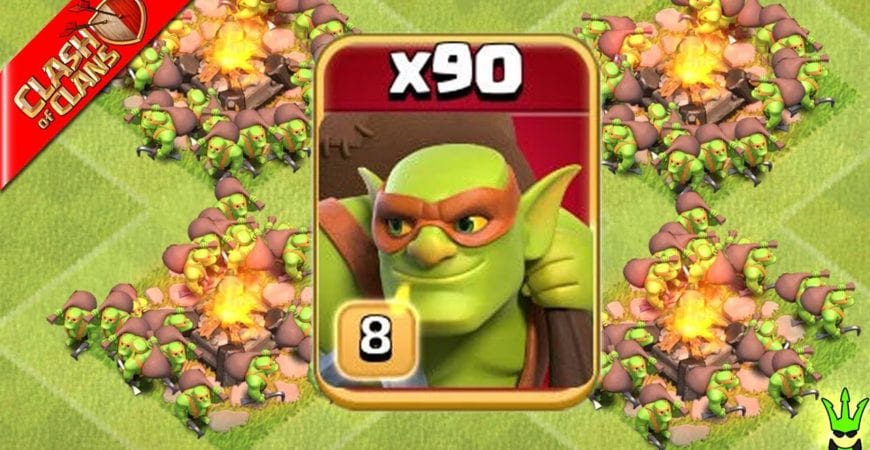 SNEAKY GOBLINS GRAB LOOT & SMASH TOWN HALLS – Clash of Clans by Clash Bashing!!