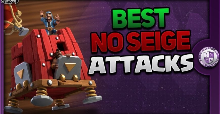 3 Star [TH10] with NO SIEGE Machine | Clash Of Clans by Scrappy Academy