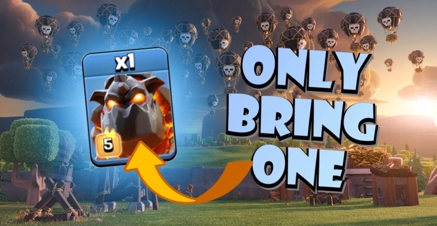TH13 Queen Charge LavaLoon should ONLY use 1 Lava Hound! Best TH13 Attacks in Clash of Clans by Clash with Eric – OneHive