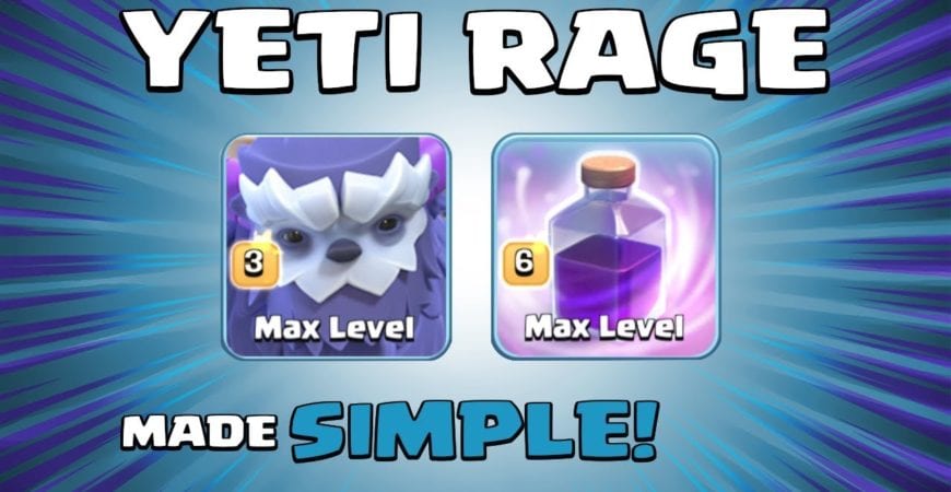 7 X YETIS / 5 X HEALERS / 4 X RAGE = WOW! – BEST NEW TH13 Attack Strategy – Clash of Clans by Sir Moose Gaming