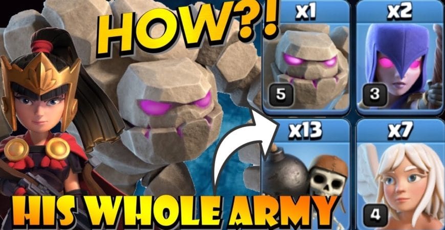 CRAZIEST TH10 NO SIEGE MACHINE ATTACK I’VE EVER SEEN! Best TH10 No Siege Machine Attack Strategies by Clash with Eric – OneHive